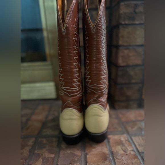 Vintage Tony Lama Wing tip boots - Picture 5 of 14